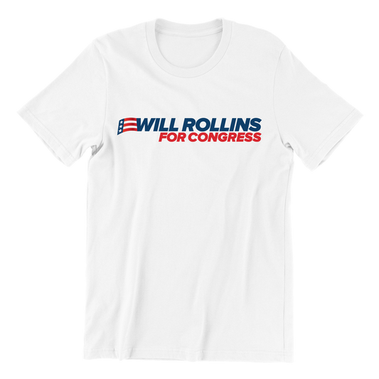 Will Rollins for Congress Logo T-Shirt